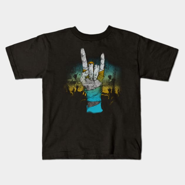 Zombie Rock Kids T-Shirt by Buy Custom Things